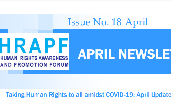 Eighteenth Issue of the HRAPF News Letter