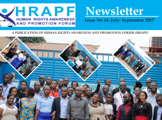 Fourteenth Issue of the HRAPF Newsletter
