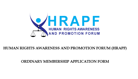 Sixth Issue of the HRAPF Newsletter
